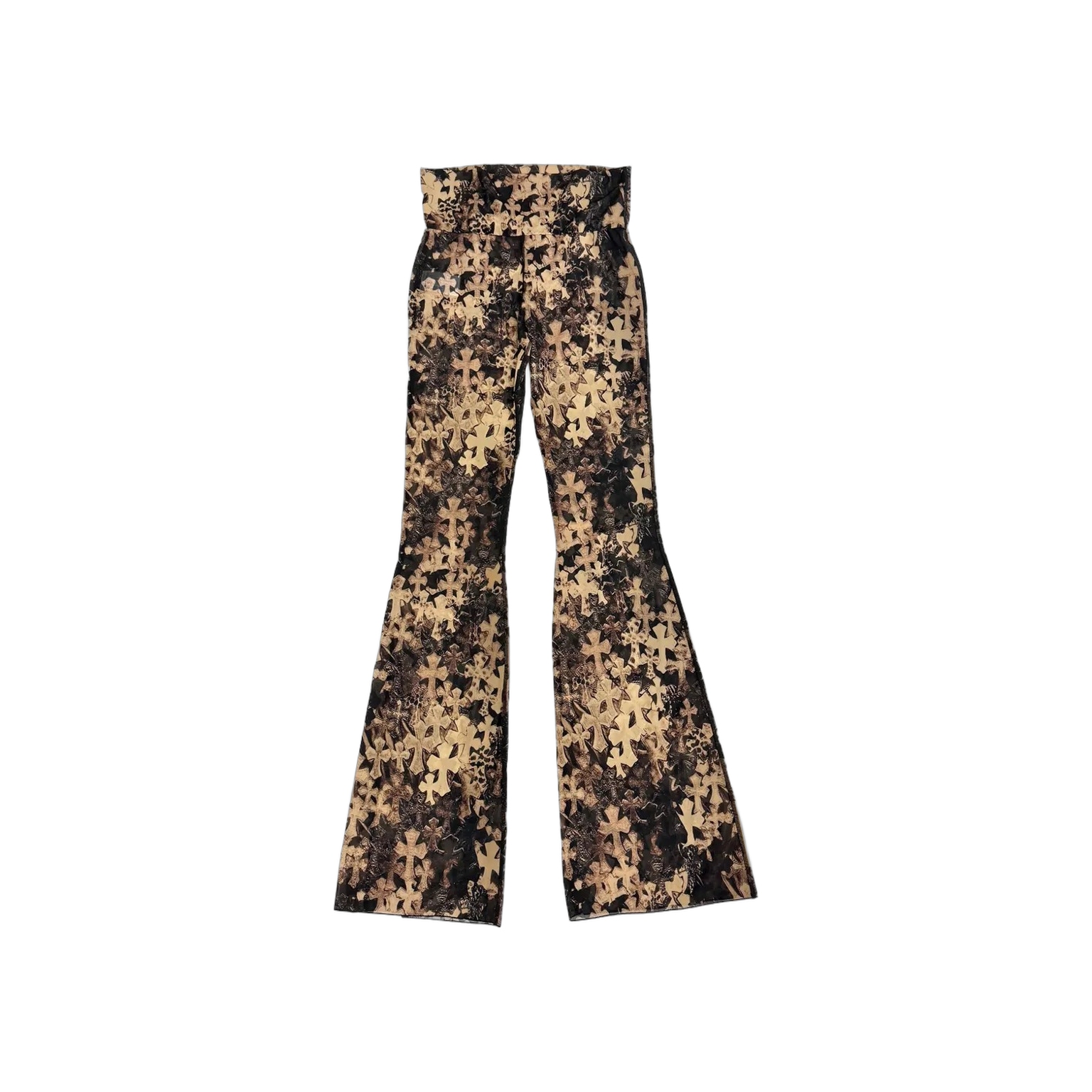 Брюки клёш Chrome Hearts