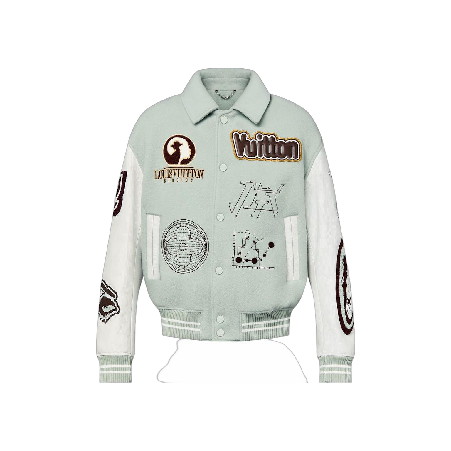 Шерстяная куртка Louis Vuitton FW23